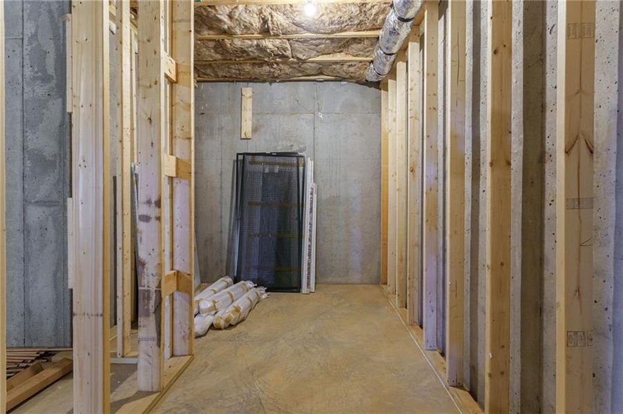 In-progress construction of a new home in , Cumming, GA (Image 113).