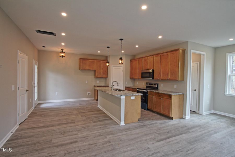 Unit A Dining - Kitchen area