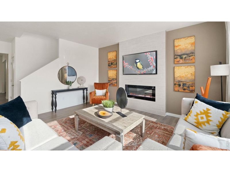 Furnished interior view inside a new home in Hansen Farm, Fort Collins (Image 20).