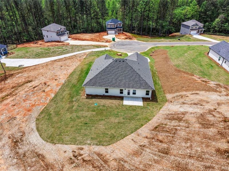 Exterior details and patio area of a home in Eagle Heights, Maysville (Image 4). Exterior details and patio area of a home in Eagle Heights, Maysville (Image 4).