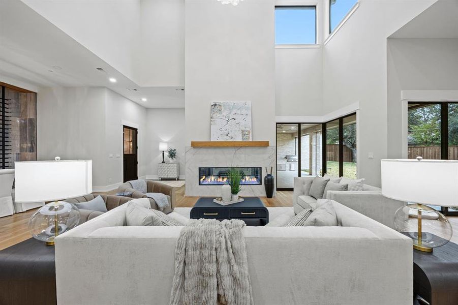 Furnished interior view inside a new home in , Dallas (Image 10). Furnished interior view inside a new home in , Dallas (Image 10).