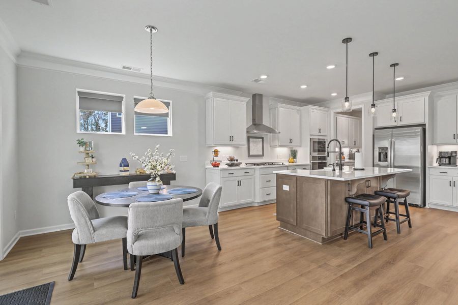 Furnished interior view inside a new home in Parker's Preserve, Ridgeville (Image 22).