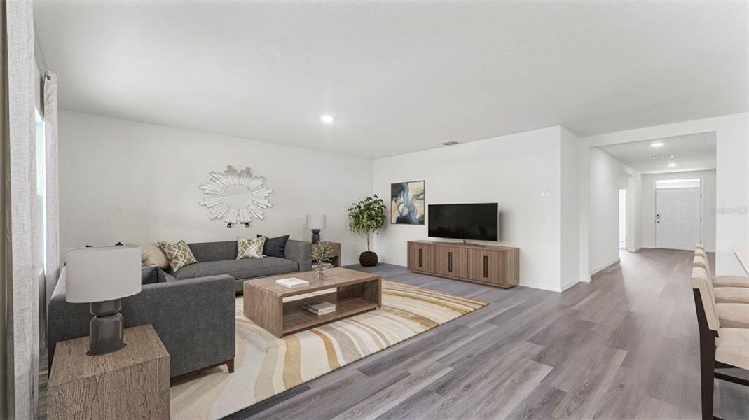Furnished interior view inside a new home in Fountain View, Ormond Beach (Image 7).