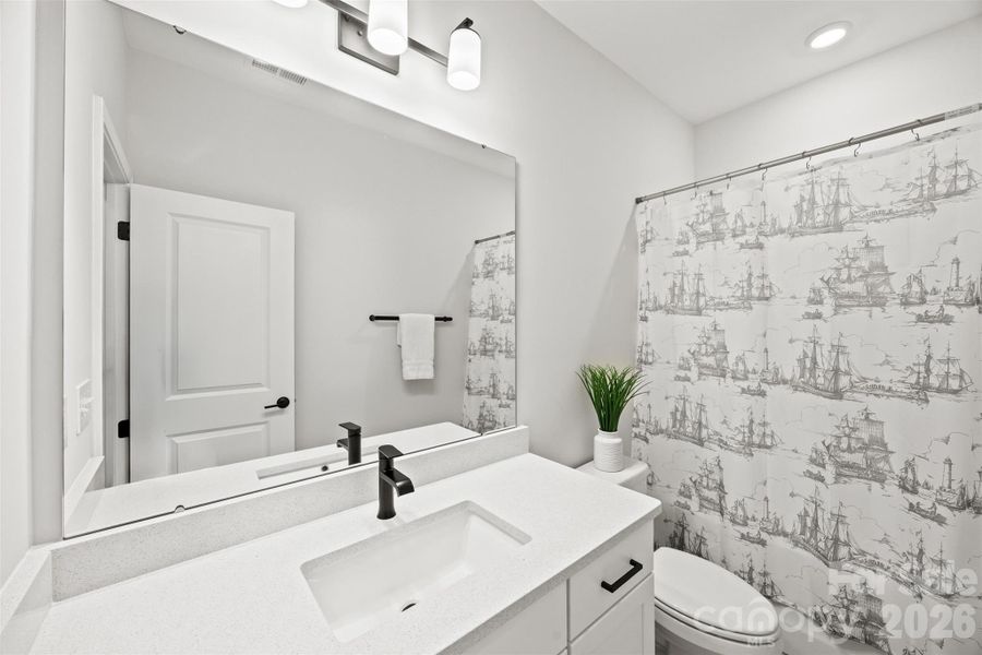 Furnished interior view inside a new home in Parkside Commons, Davidson (Image 6).
