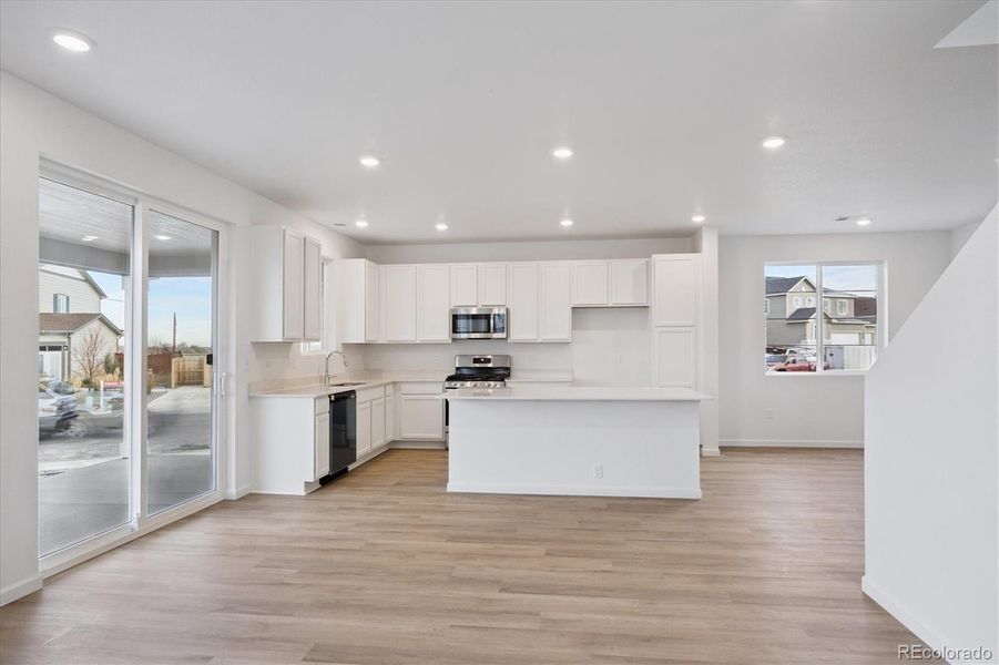 Furnished interior view inside a new home in Fossil Creek, Windsor (Image 5).