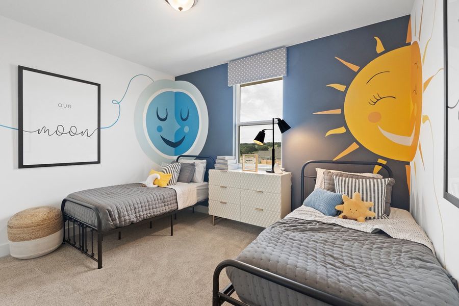 Furnished interior view inside a new home in Broken Oak, Georgetown (Image 18).