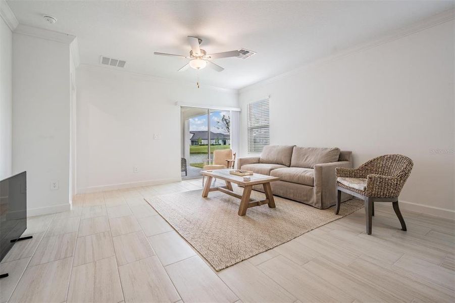 Furnished interior view inside a new home in , San Antonio (Image 5).