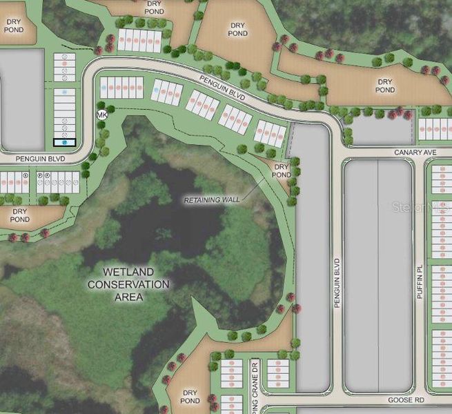 Horse Creek at Crosswinds ~ Site Map