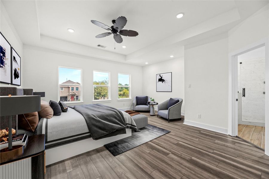 Every evening will be more relaxing with a grand primary suite! *Virtually staged photo* Every evening will be more relaxing with a grand primary suite! *Virtually staged photo*