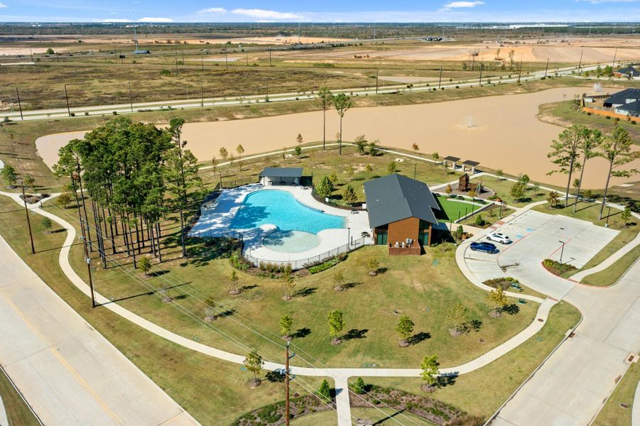 Enjoy the amenities! This neighborhood includes a park, walking trails, playgroud, pool, and clubhouse!