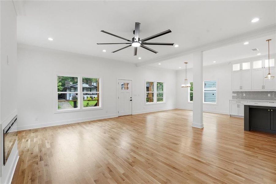 Spacious, unfurnished interior of a new home in , Avondale Estates (Image 31). Spacious, unfurnished interior of a new home in , Avondale Estates (Image 31).