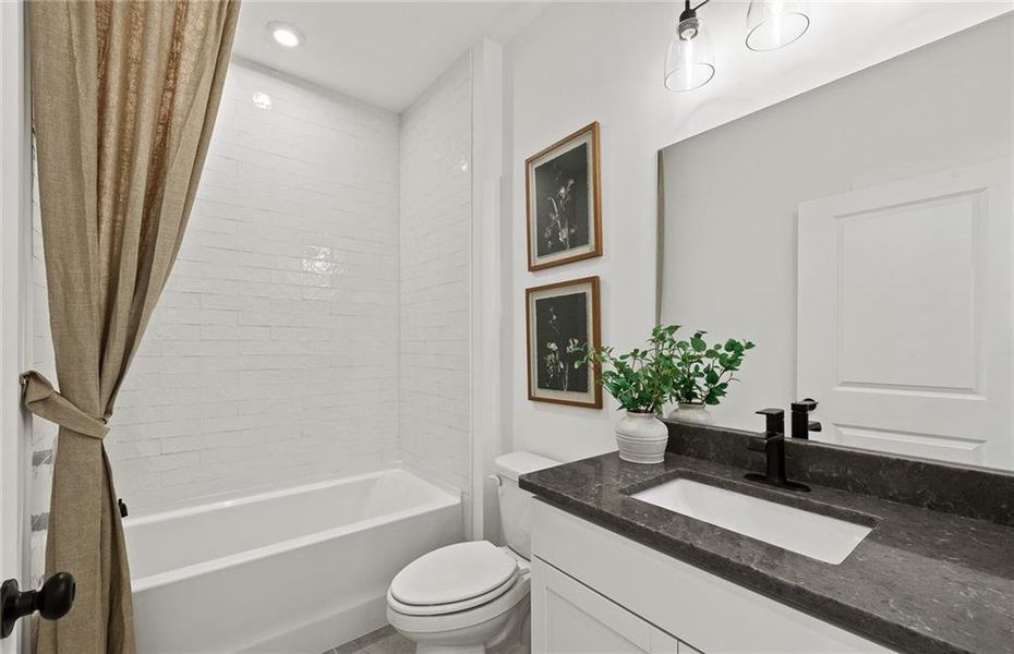 Furnished interior view inside a new home in , Villa Rica (Image 25). Furnished interior view inside a new home in , Villa Rica (Image 25).