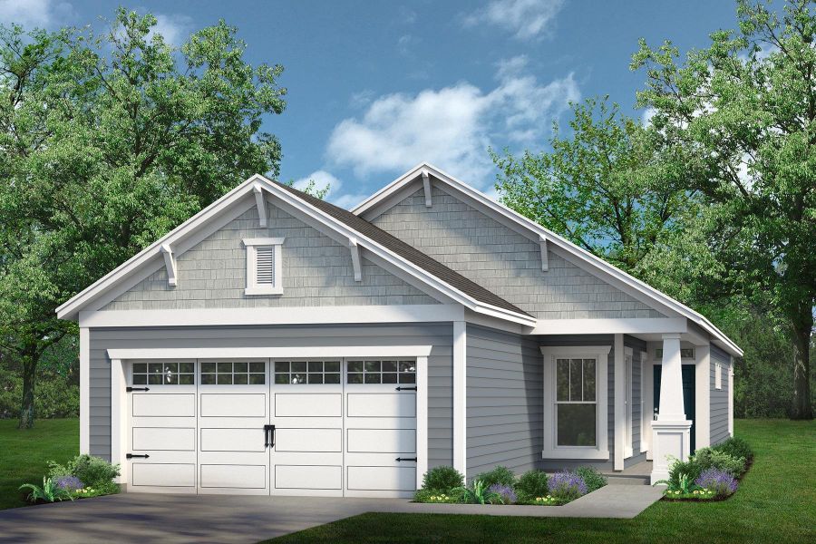 Representative exterior photo of a completed home built from the The Sunflower by Chesapeake Homes in Coastal Club of the Carolinas, Calabash, NC (Image 20).