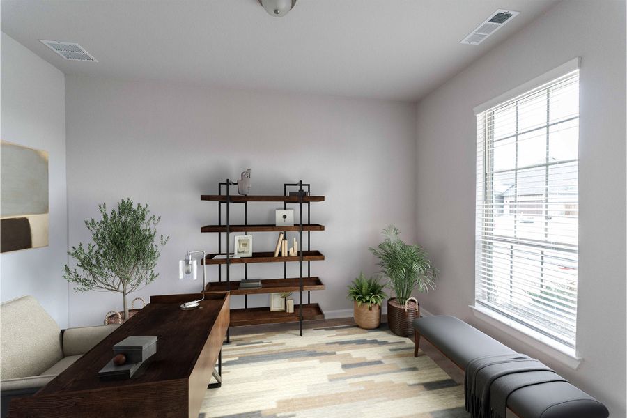 Furnished interior view inside a new home in Sonoma Verde, Rockwall (Image 3).