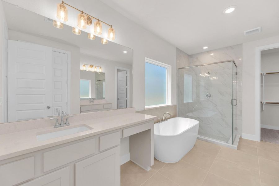 Furnished interior view inside a new home in Nolina, Georgetown (Image 9).