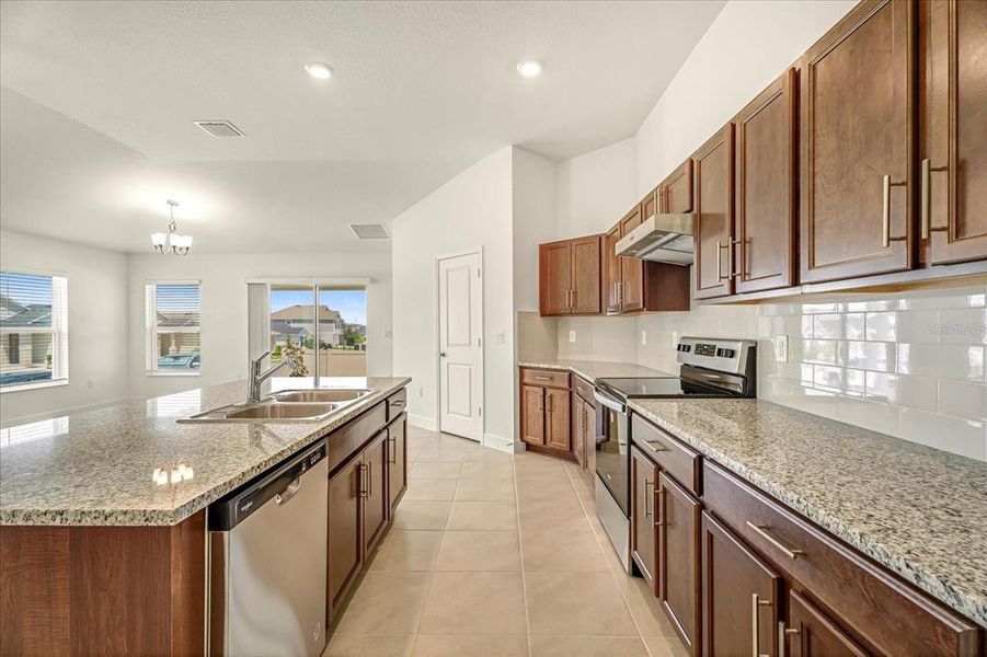 Furnished interior view inside a new home in , Davenport (Image 5). Furnished interior view inside a new home in , Davenport (Image 5).