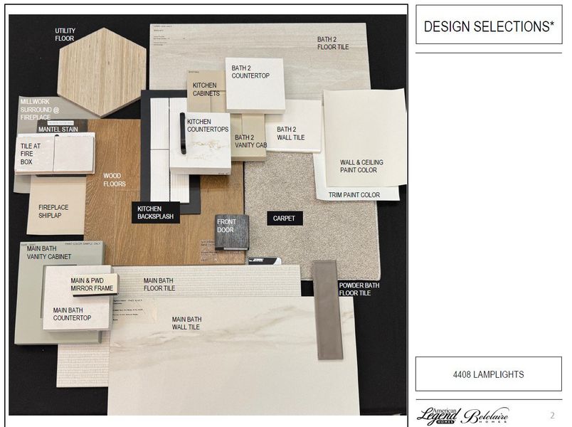 Representative photo of design selections for 4408 Lamplights Representative photo of design selections for 4408 Lamplights