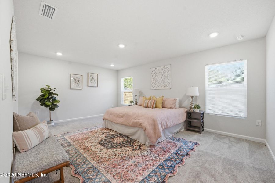 Furnished interior view inside a new home in , Jacksonville (Image 8).