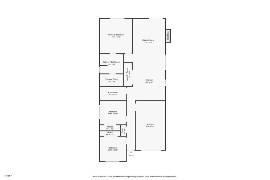 2D floor plan layout of this home in , Lenoir, NC (Image 5).