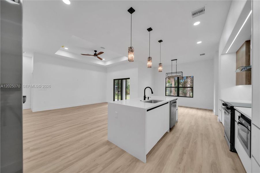 Furnished interior view inside a new home in , North Port (Image 8).