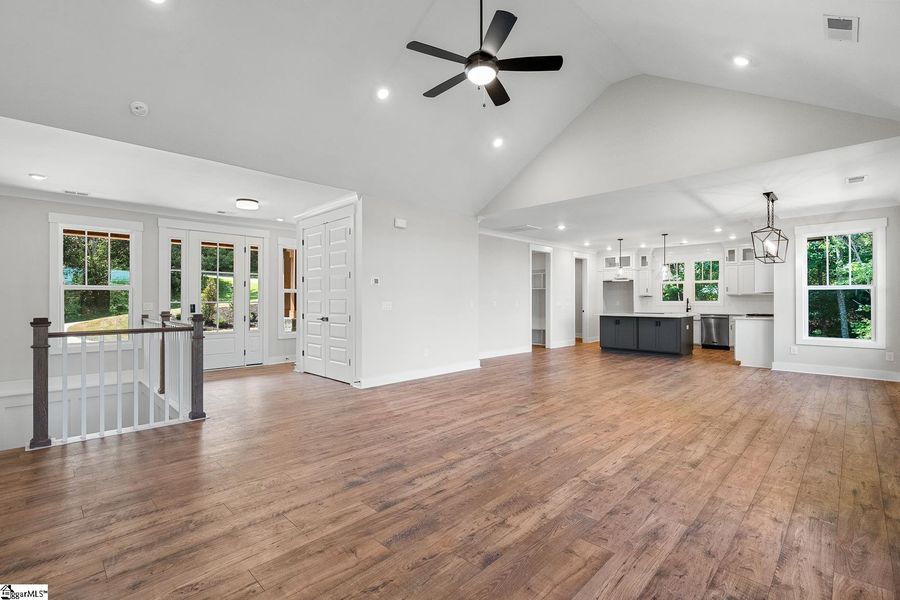 Spacious, unfurnished interior of a new home in Greenville County Homes, Landrum (Image 22).