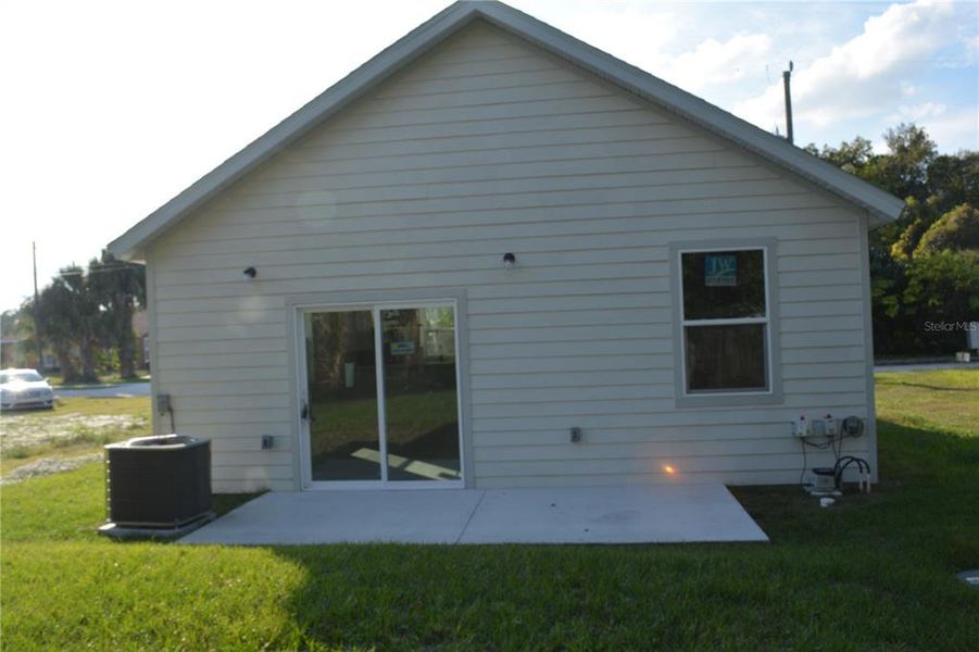 Exterior details and patio area of a home in , Sanford (Image 20).