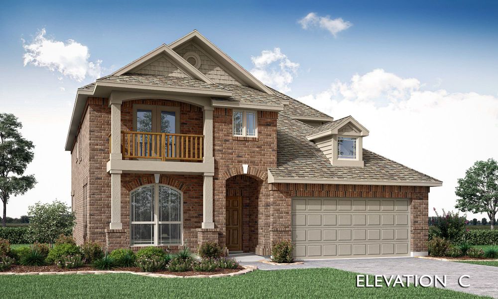 Elevation C. New Home in Balch Springs, TX