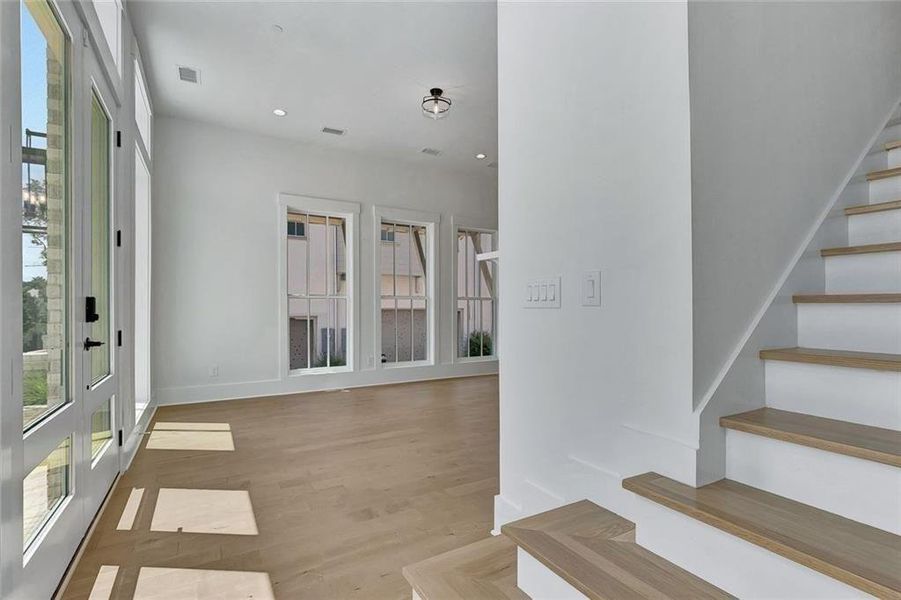 Spacious, unfurnished interior of a new home in , Fayetteville (Image 38). Spacious, unfurnished interior of a new home in , Fayetteville (Image 38).