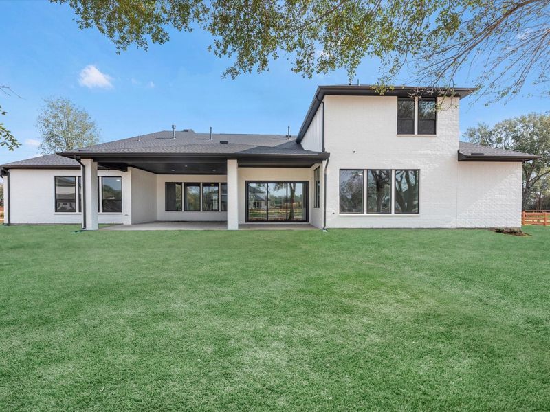 Exterior details and patio area of a home in , Fulshear (Image 4).