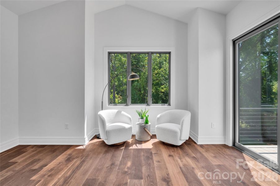 Furnished interior view inside a new home in , Charlotte (Image 10).