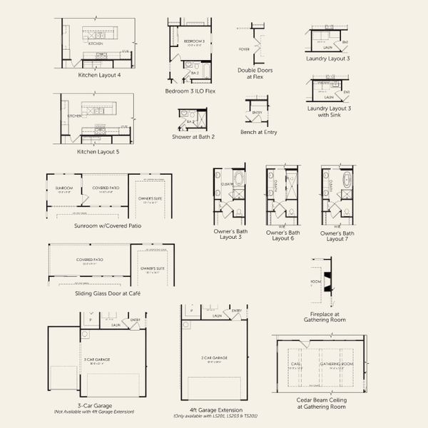 2D floor plan layout for the Palmary by Del Webb in Sun City Texas, Georgetown, TX (Image 3). 2D floor plan layout for the Palmary by Del Webb in Sun City Texas, Georgetown, TX (Image 3).