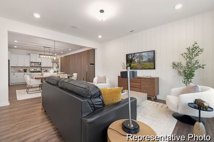 Furnished interior view inside a new home in Autumn Ridge, High Shoals (Image 10).
