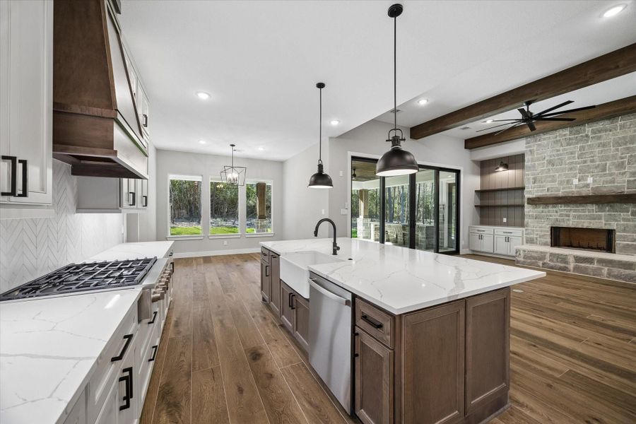 Furnished interior view inside a new home in , Huntsville (Image 12).