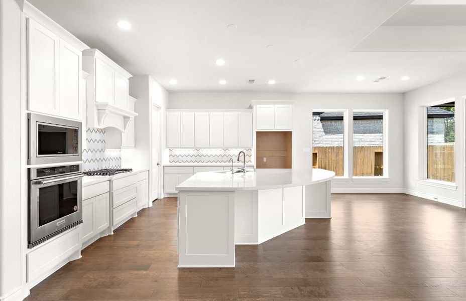 Representative furnished interior of a home built from the 3070AU by Ravenna Homes in Audubon 60′, Magnolia (Image 13).