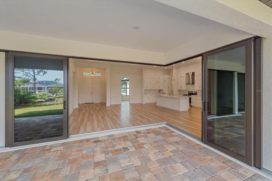 Exterior details and patio area of a home in , North Port (Image 3). Exterior details and patio area of a home in , North Port (Image 3).