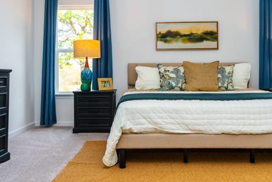 Representative furnished interior of a home built from the Graham by Piedmont Residential in Hampton Ridge, Jefferson (Image 44).