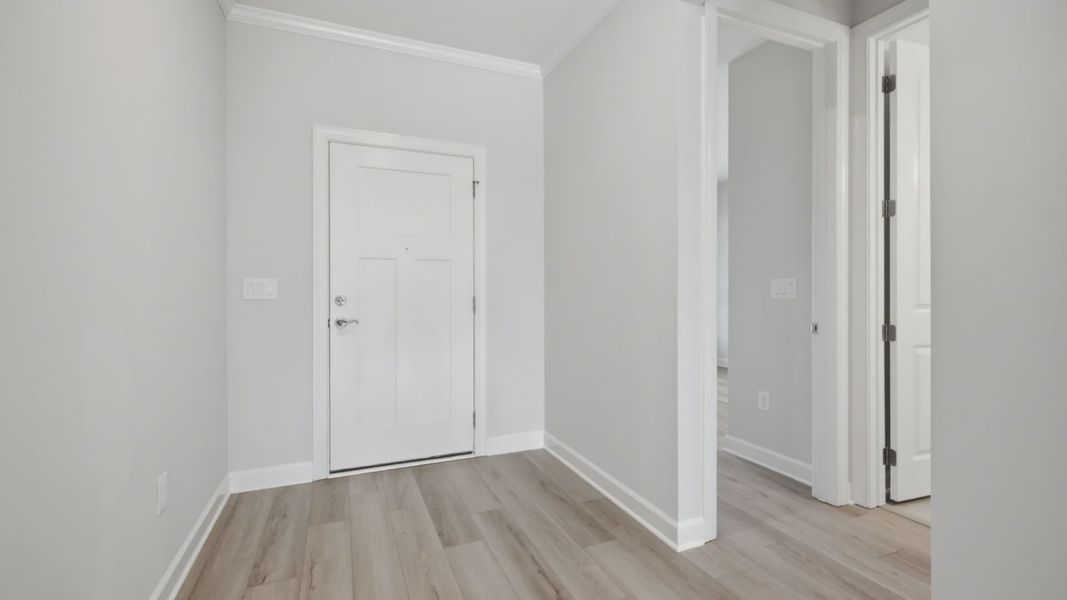 Spacious, unfurnished interior of a new home in The Courtyards at Oak Grove, Durham (Image 17).