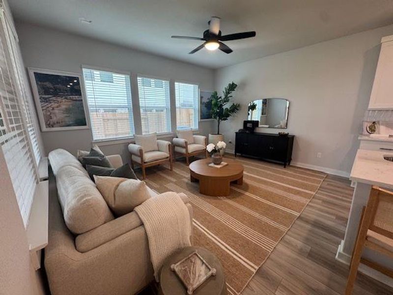 Furnished interior view inside a new home in Park Central, Georgetown (Image 8).