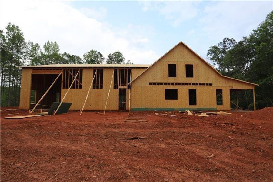 In-progress construction of a new home in , Carrollton, GA (Image 51).