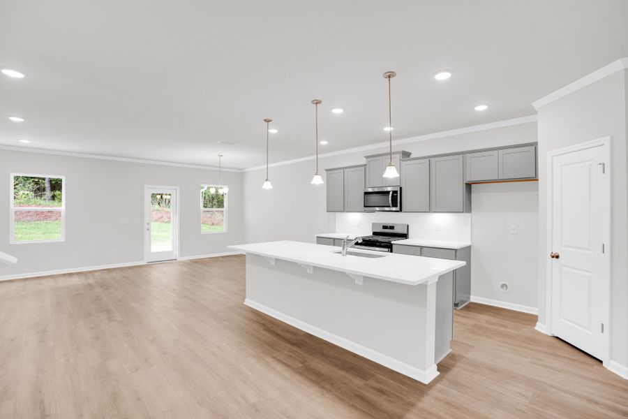 Furnished interior view inside a new home in Carriage Estates, Lexington (Image 8).