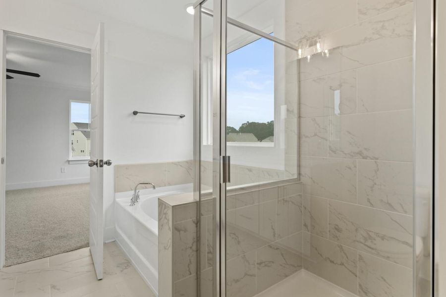 Furnished interior view inside a new home in Greenrich Mill, Simpsonville (Image 7).