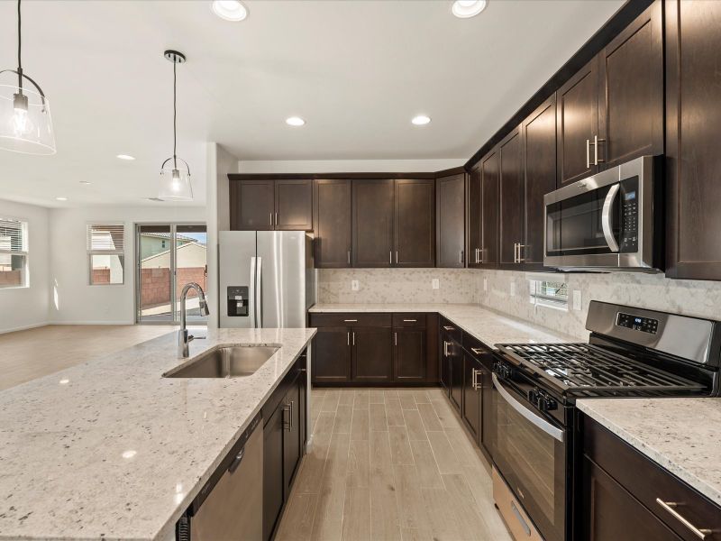 Furnished interior view inside a new home in Hanson Ridge, Vail (Image 4).