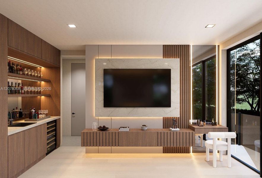 Master Bedroom with Kitchenette Master Bedroom with Kitchenette