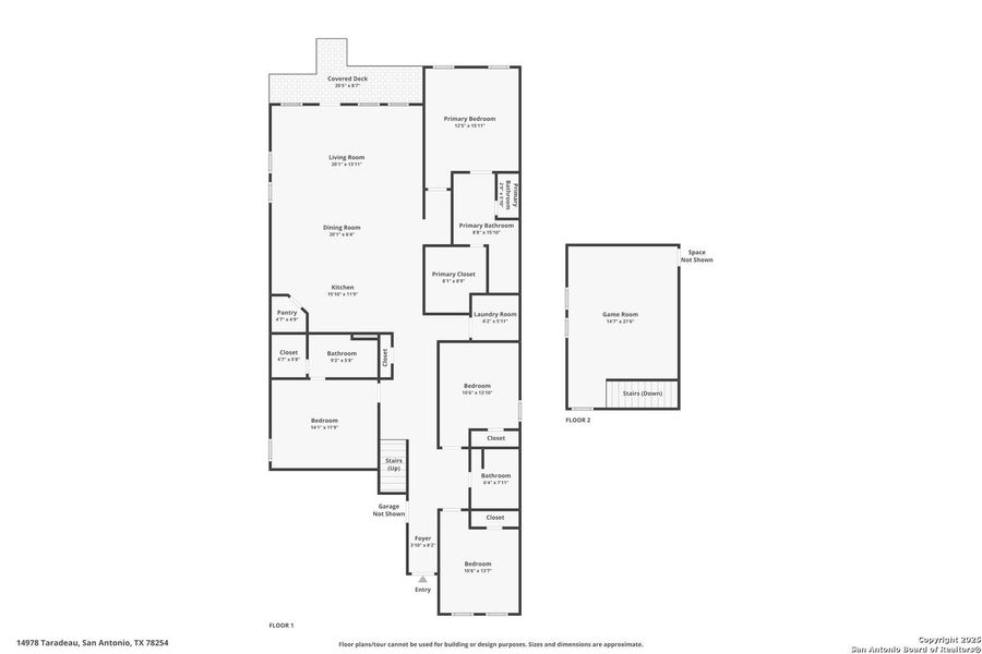 2D floor plan layout of this home in Waterwheel: Coastline Collection, San Antonio, TX (Image 4).