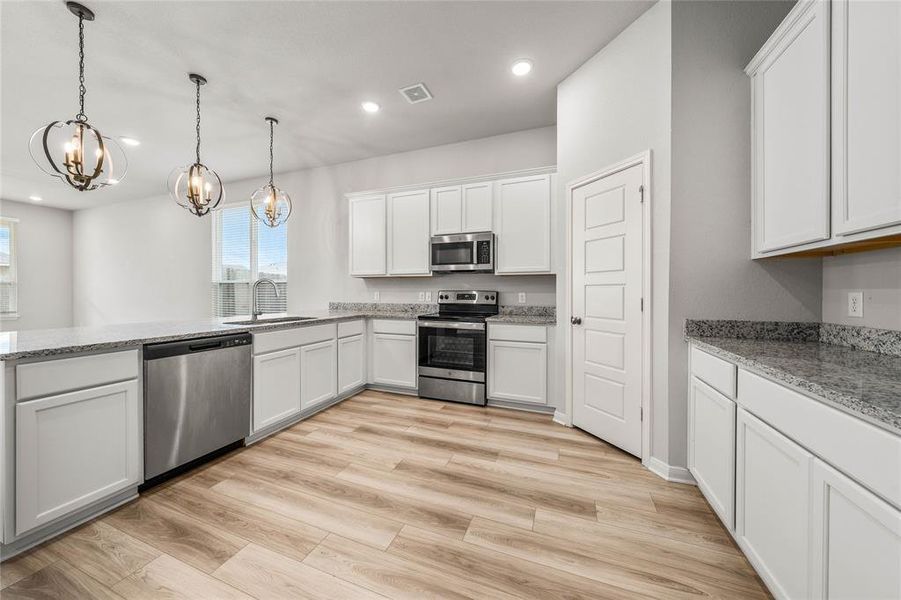 Furnished interior view inside a new home in , Waco (Image 5). Furnished interior view inside a new home in , Waco (Image 5).