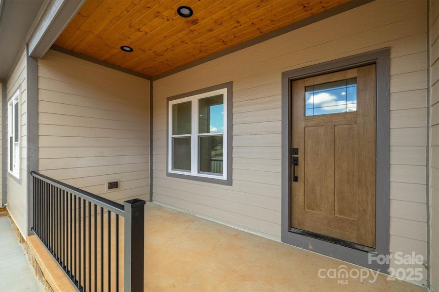 Exterior details and patio area of a home in , Morganton (Image 3).