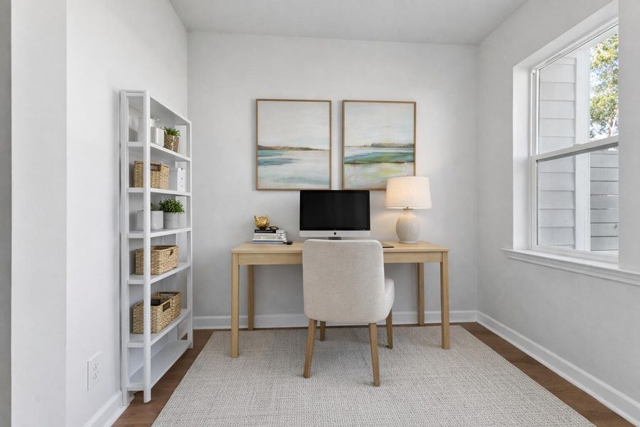 Furnished interior view inside a new home in , Summerville (Image 5).