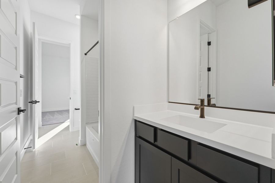 Furnished interior view inside a new home in Combs Ranch, San Tan Valley (Image 11).