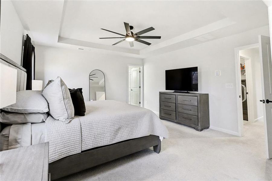 Furnished interior view inside a new home in Pinebrook at Hamilton Mill, Auburn (Image 9). Furnished interior view inside a new home in Pinebrook at Hamilton Mill, Auburn (Image 9).
