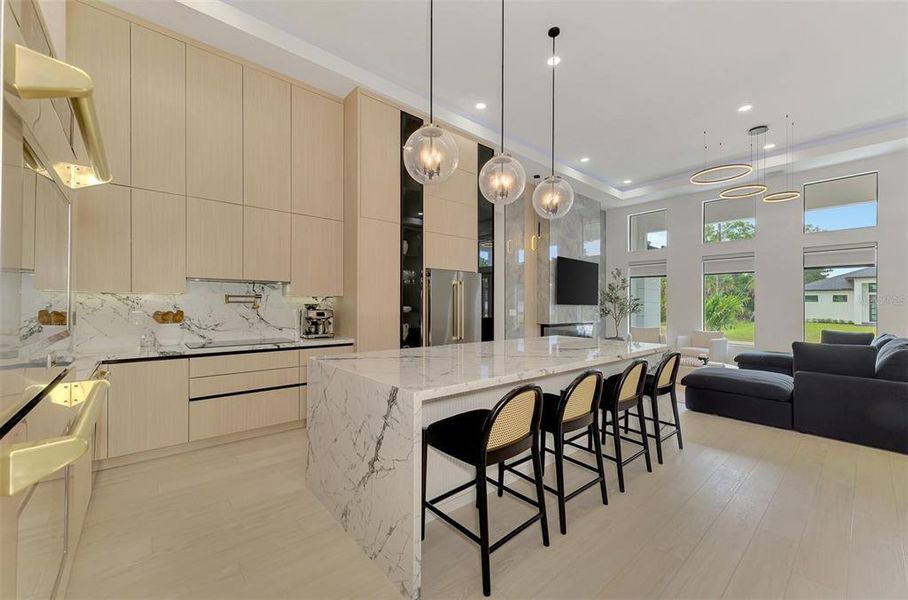 Furnished interior view inside a new home in , North Port (Image 54).